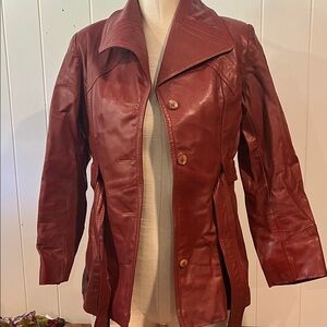 Women'sVintage Learsi Leather Jacket